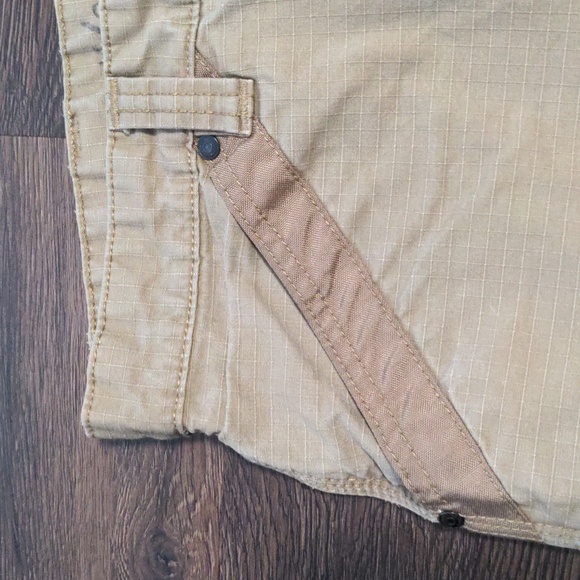RIDGECUT Toughwear Men's Size 36x32 Tan Rugged Work Pants - Picture 7 of 11